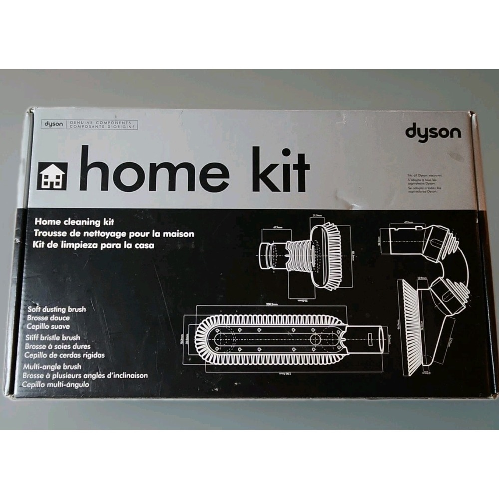 Dyson Home Cleaning Kit Attachments: Vacuum Cleaner Parts Accessories: Open Box